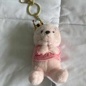 Disney Store Japan Winnie the Pooh Sakura Plush Keychain